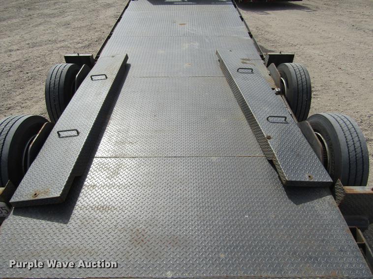 image for item DE6655 2016 Maxey A826 Drop-N-Load car trailer