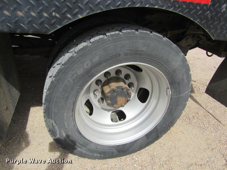 image for item DE6656 2008 Dodge Ram 5500HD SLT Quad Cab flatbed pickup truck