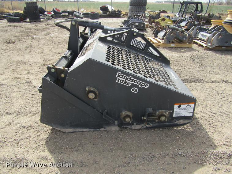 image for item DE6657 2013 Bobcat LR6B landscape rake