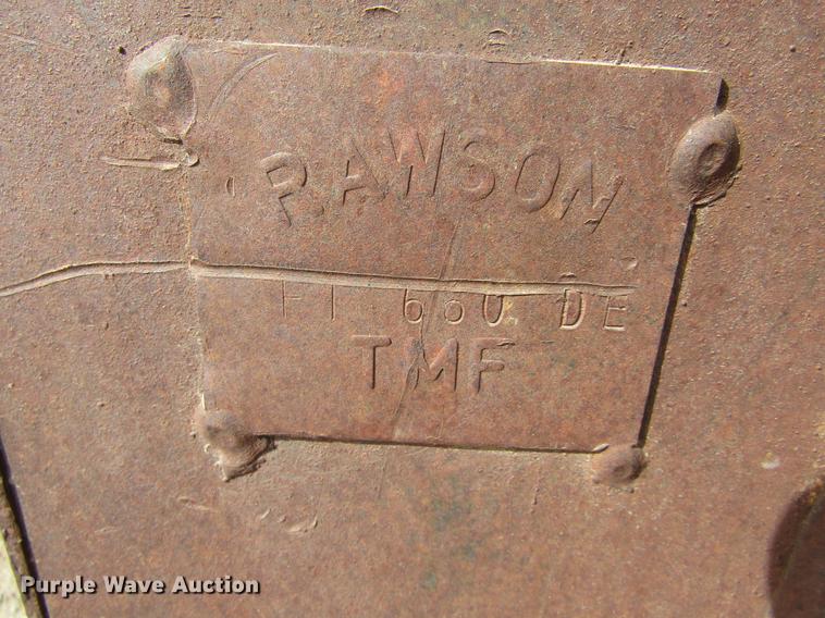 image for item DE6659 Rawson low profile skid steer bucket