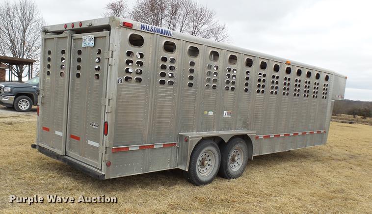 image for item DP9576 2006 Wilson PSGN-3724T livestock trailer