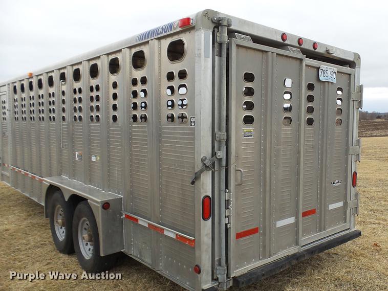 image for item DP9576 2006 Wilson PSGN-3724T livestock trailer