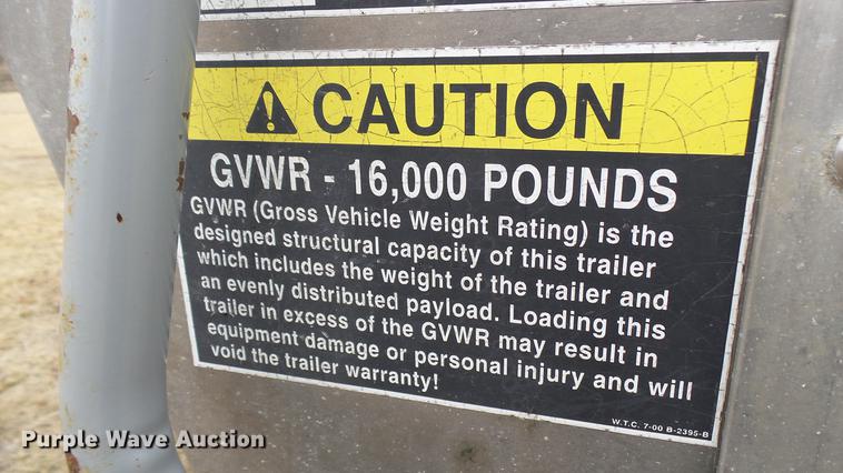 image for item DP9576 2006 Wilson PSGN-3724T livestock trailer