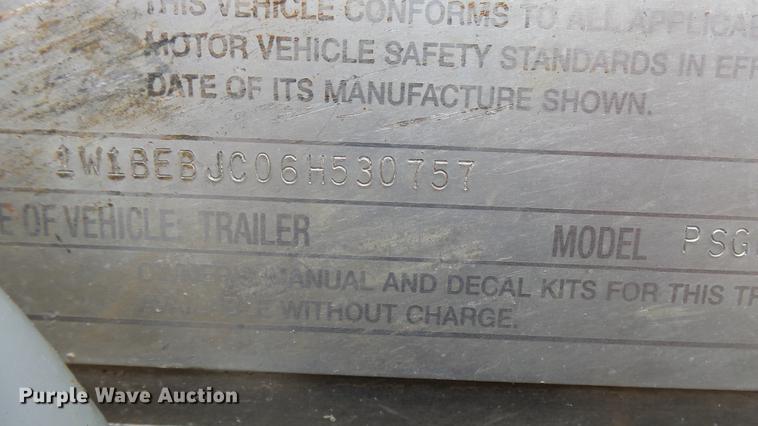 image for item DP9576 2006 Wilson PSGN-3724T livestock trailer