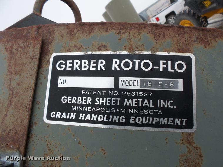 Gerber RotoFlo 16S8 distributor in Toronto, SD Item DV9532 sold