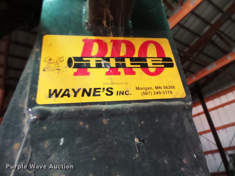 image for item DV9570 Wayne's Inc. Pro Tile tile plow