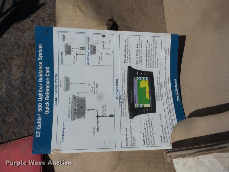 image for item EI9770 Trimble Ez-Guide 500 GPS guidance system