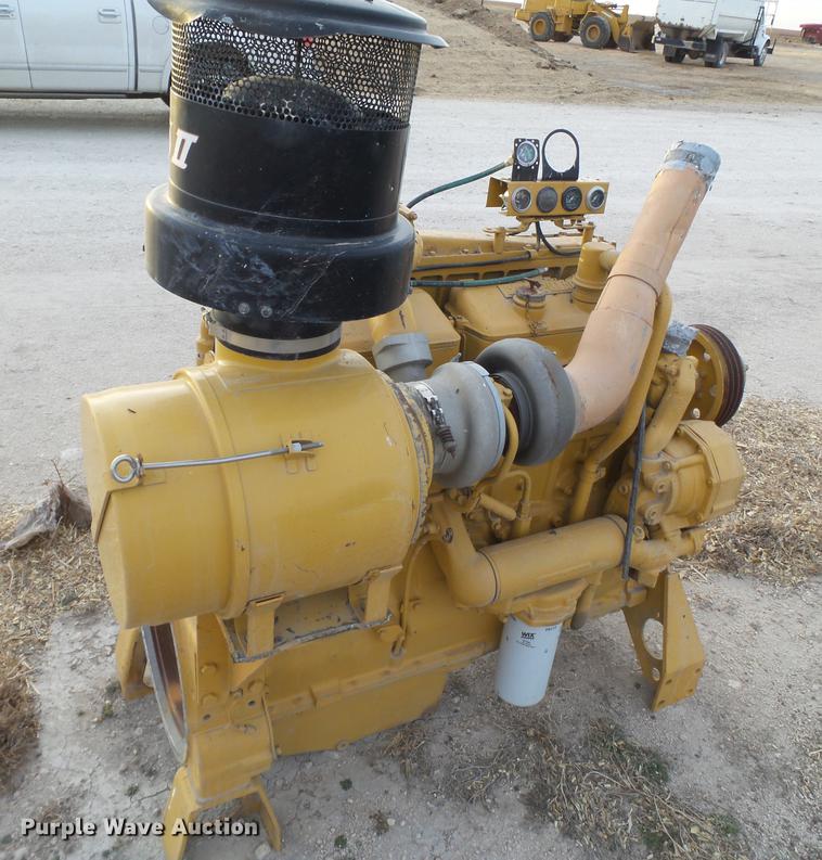 image for item EN9530 Caterpillar six cylinder turbo diesel engine