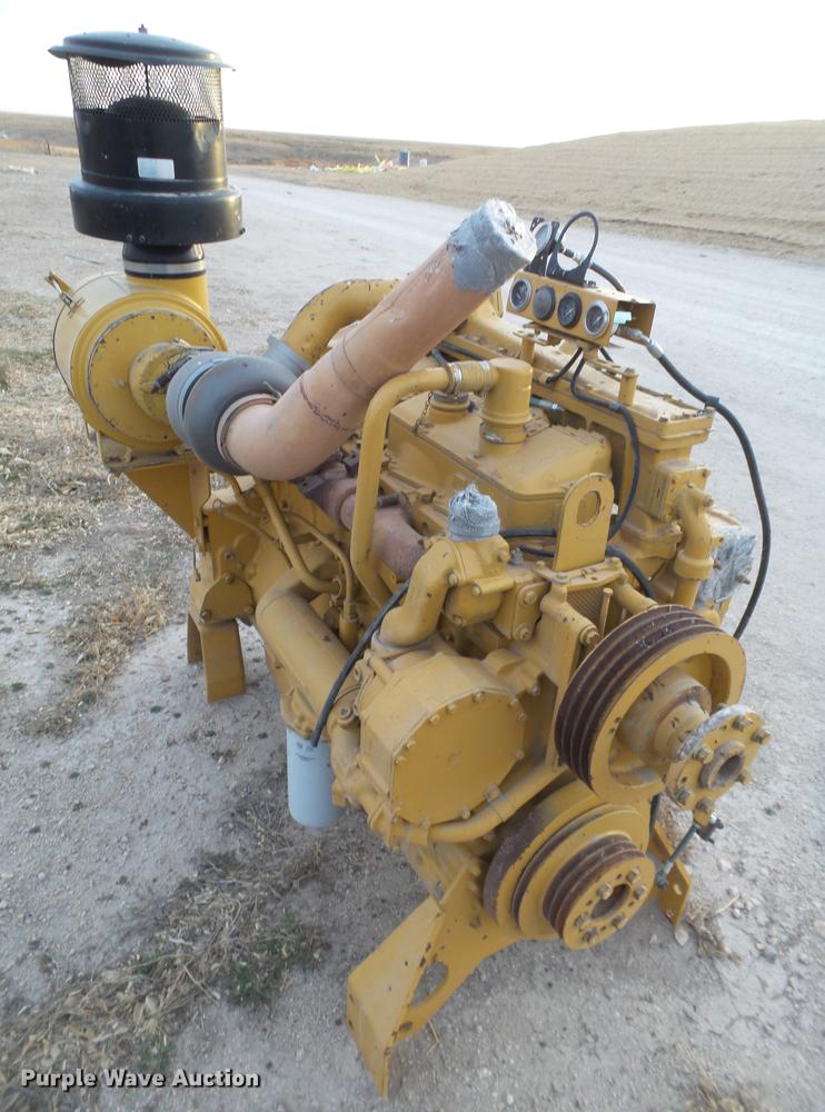 image for item EN9530 Caterpillar six cylinder turbo diesel engine