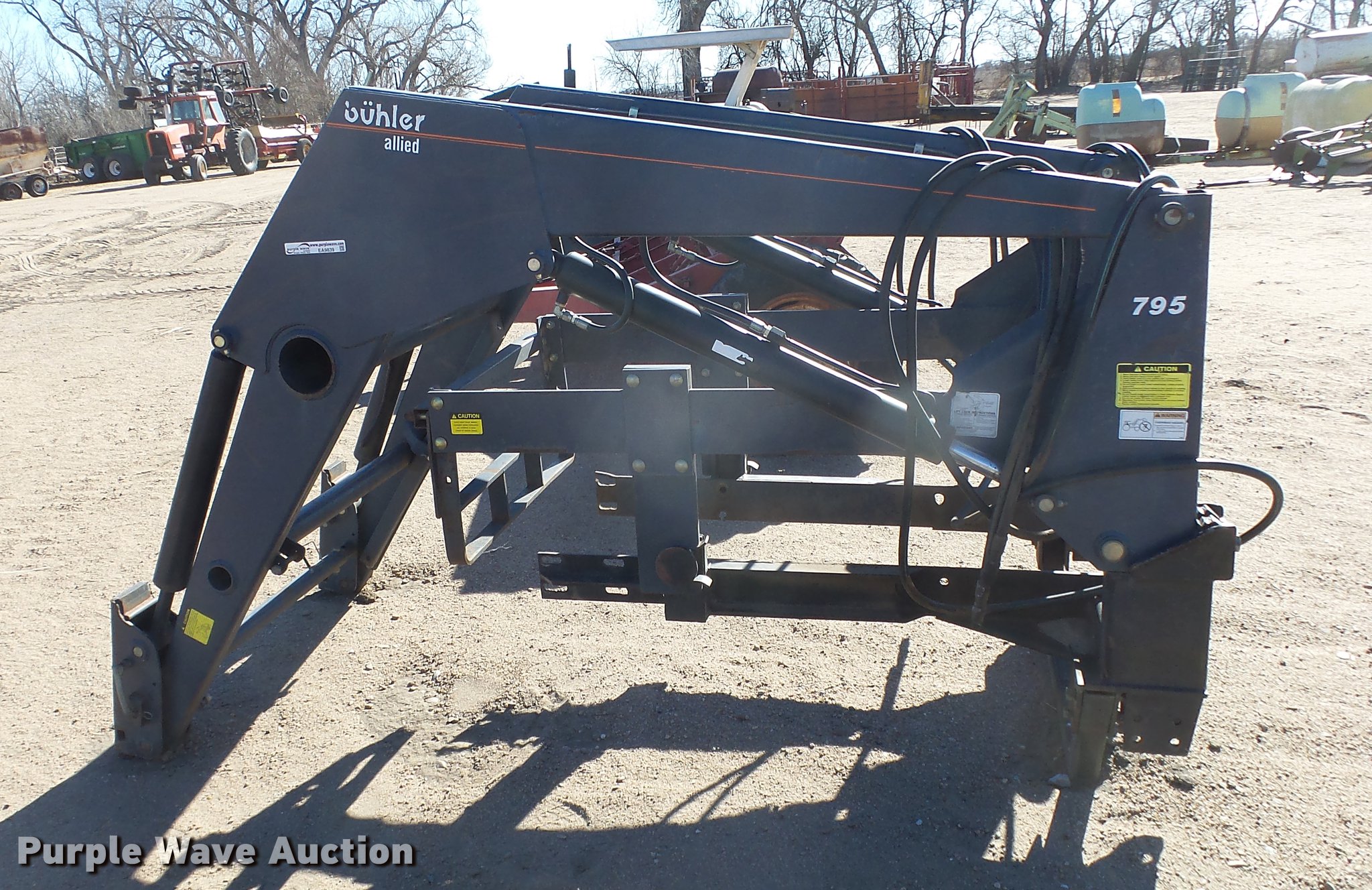 Buhler 795 loader in Kinsley, KS Item EA9839 sold Purple Wave