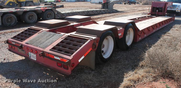 image for item DB5172 1997 Talbert TDW-35SA-HRG-1-T1 lowboy equipment trailer