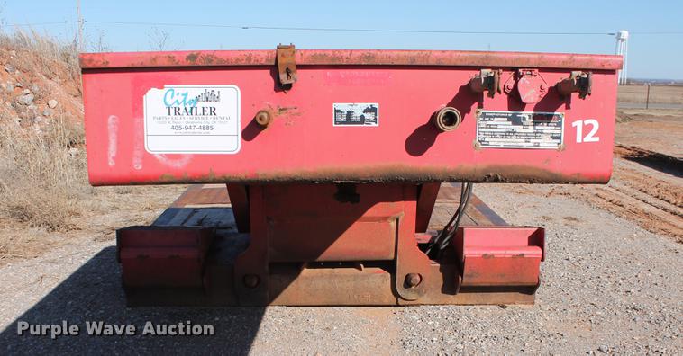 image for item DB5172 1997 Talbert TDW-35SA-HRG-1-T1 lowboy equipment trailer