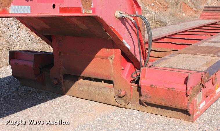 image for item DB5172 1997 Talbert TDW-35SA-HRG-1-T1 lowboy equipment trailer