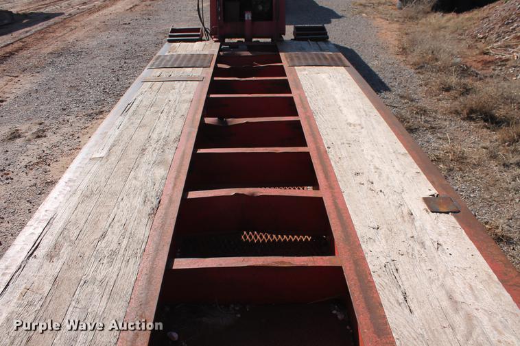 image for item DB5172 1997 Talbert TDW-35SA-HRG-1-T1 lowboy equipment trailer