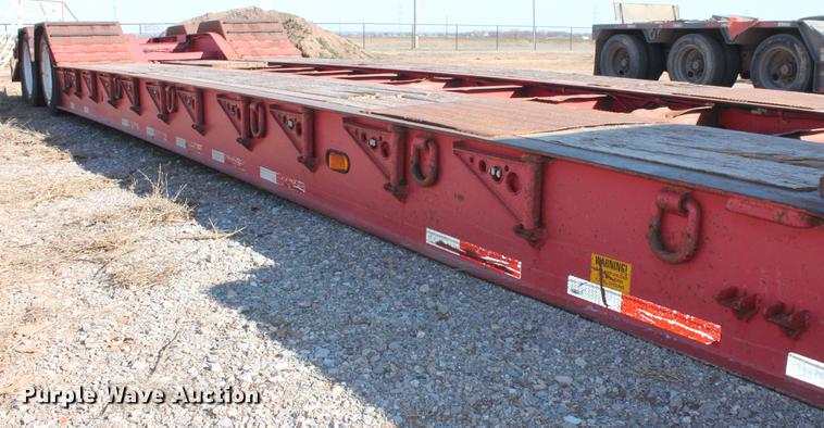 image for item DB5172 1997 Talbert TDW-35SA-HRG-1-T1 lowboy equipment trailer