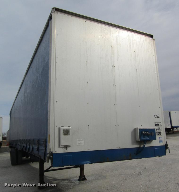 image for item DB5950 2002 Utility curtain side dry van trailer