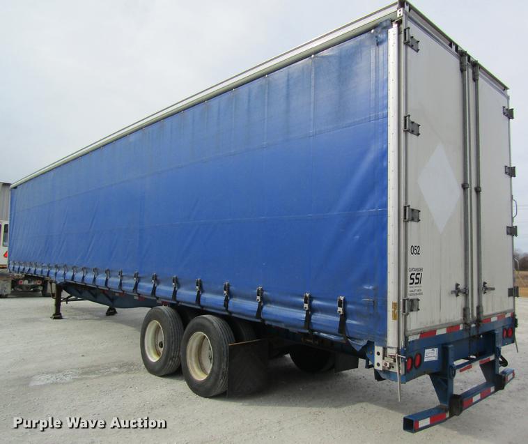 image for item DB5950 2002 Utility curtain side dry van trailer