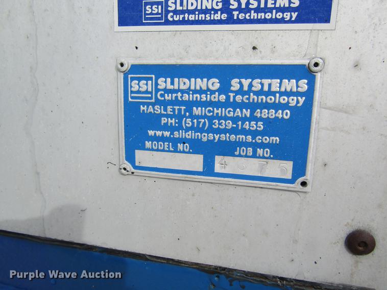 image for item DB5950 2002 Utility curtain side dry van trailer