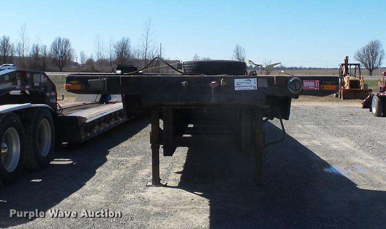 image for item DB7191 1998 Transcraft DTL-2000 equipment trailer