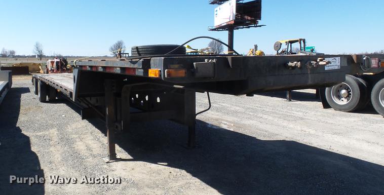 image for item DB7191 1998 Transcraft DTL-2000 equipment trailer