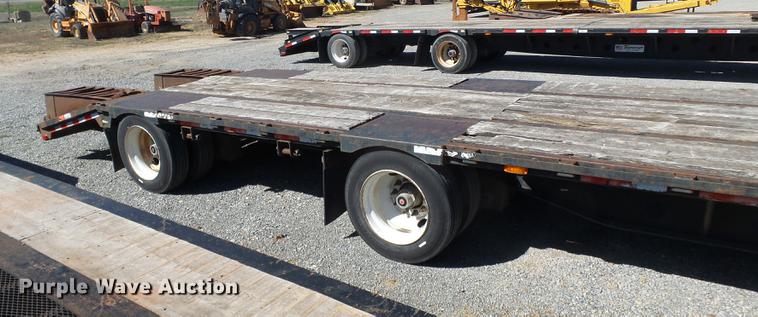 image for item DB7191 1998 Transcraft DTL-2000 equipment trailer