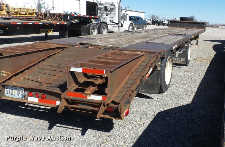 image for item DB7191 1998 Transcraft DTL-2000 equipment trailer