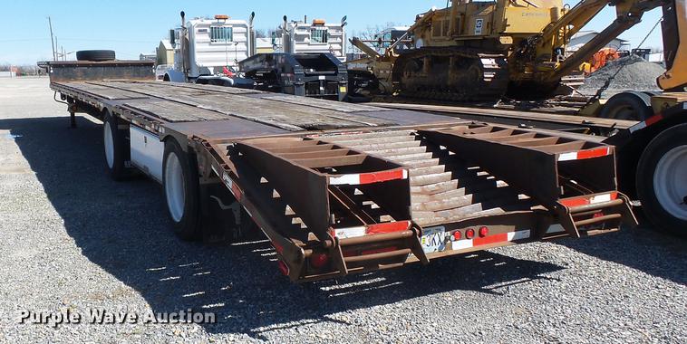 image for item DB7191 1998 Transcraft DTL-2000 equipment trailer