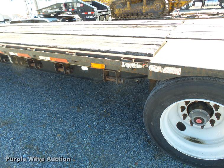 image for item DB7191 1998 Transcraft DTL-2000 equipment trailer