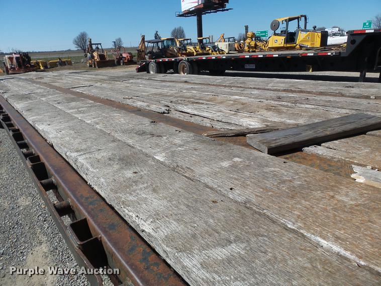 image for item DB7191 1998 Transcraft DTL-2000 equipment trailer