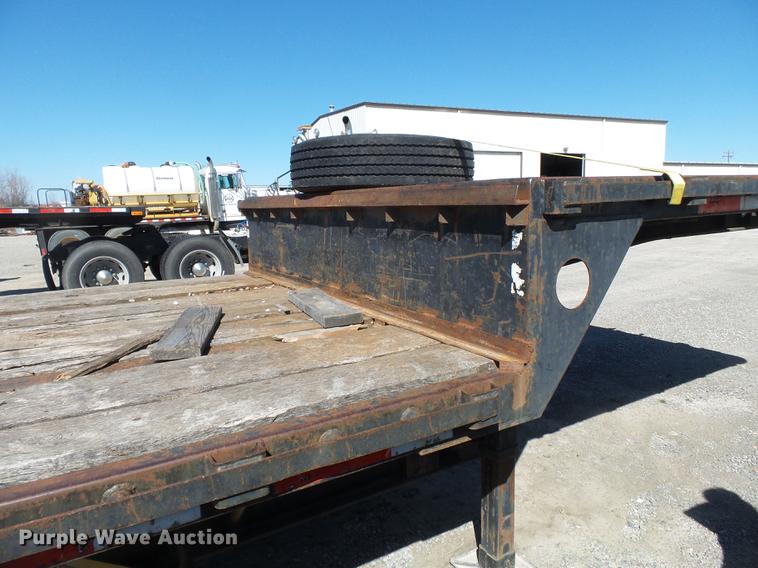 image for item DB7191 1998 Transcraft DTL-2000 equipment trailer