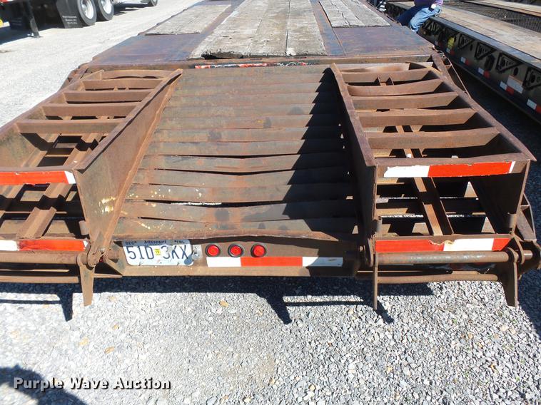 image for item DB7191 1998 Transcraft DTL-2000 equipment trailer
