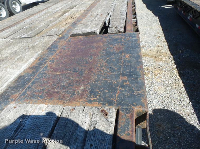 image for item DB7191 1998 Transcraft DTL-2000 equipment trailer