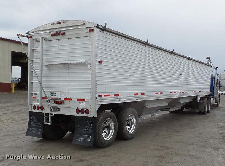 image for item DB7201 2009 Timpte double hopper bottom grain trailer