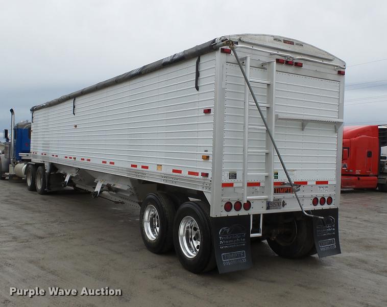 image for item DB7201 2009 Timpte double hopper bottom grain trailer