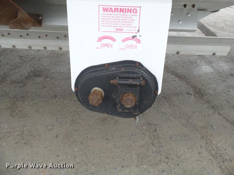 image for item DB7201 2009 Timpte double hopper bottom grain trailer