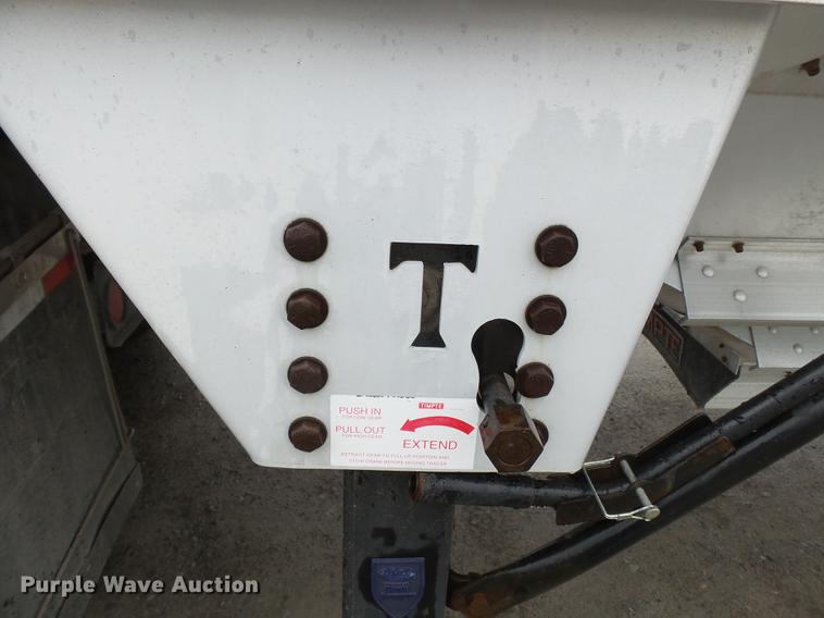 image for item DB7201 2009 Timpte double hopper bottom grain trailer