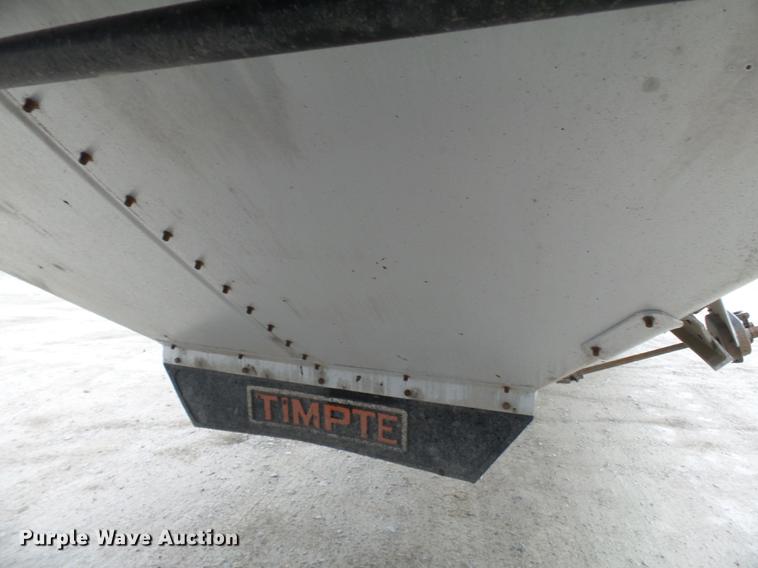 image for item DB7201 2009 Timpte double hopper bottom grain trailer