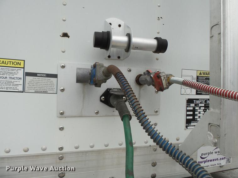 image for item DB7201 2009 Timpte double hopper bottom grain trailer