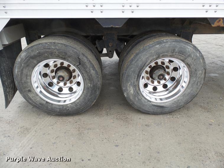 image for item DB7201 2009 Timpte double hopper bottom grain trailer