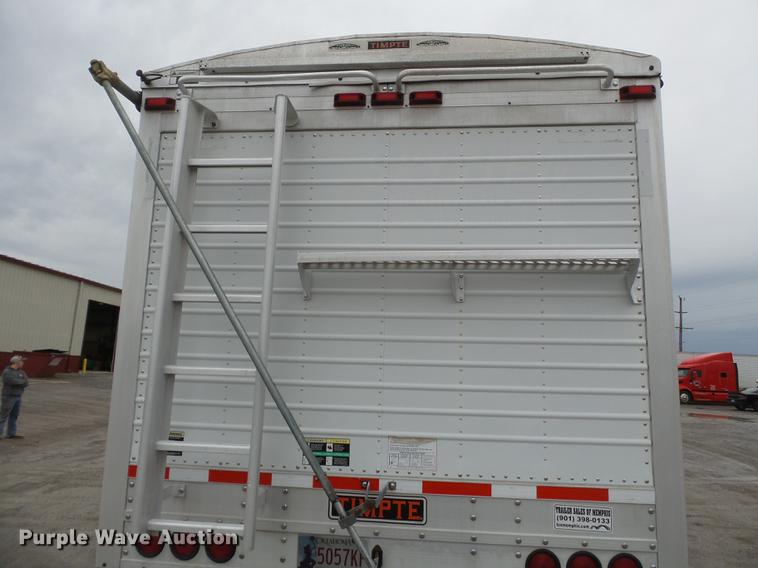image for item DB7201 2009 Timpte double hopper bottom grain trailer