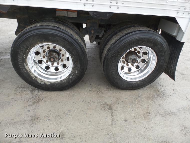 image for item DB7201 2009 Timpte double hopper bottom grain trailer