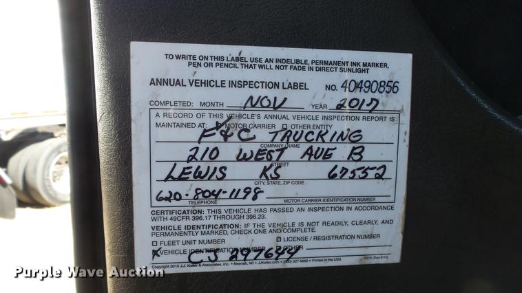 image for item DC0658 2012 Kenworth T660 semi truck