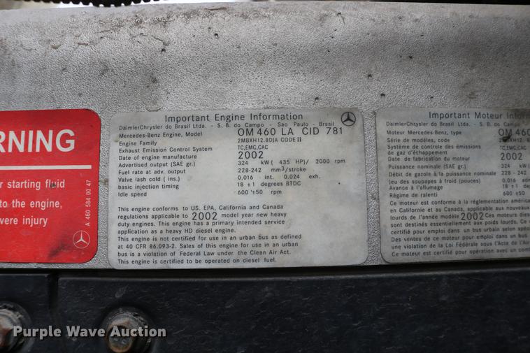 image for item DC3540 2003 Freightliner Century Class ST120 semi truck