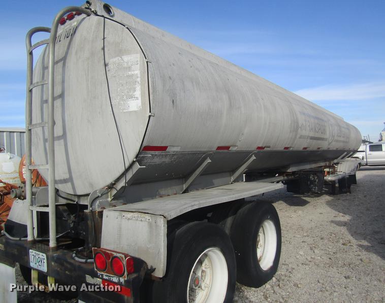 image for item DC4396 1978 shop built tank trailer