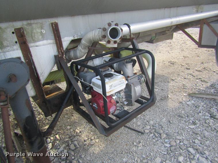 image for item DC4396 1978 shop built tank trailer