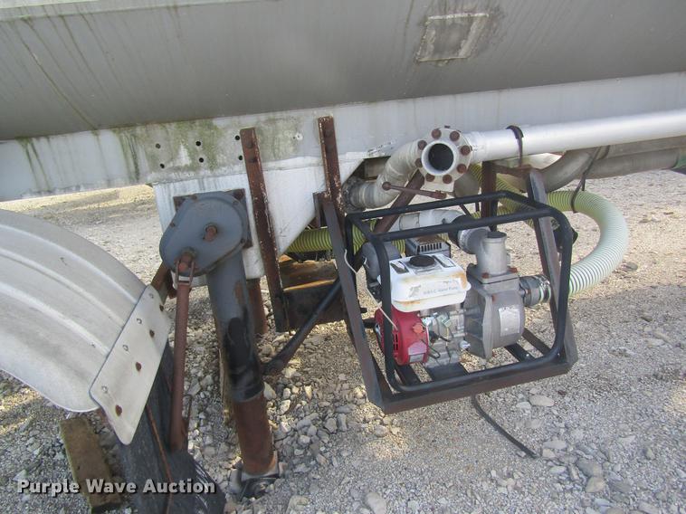 image for item DC4396 1978 shop built tank trailer