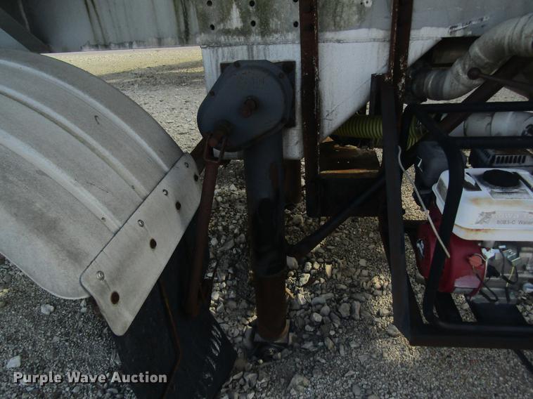 image for item DC4396 1978 shop built tank trailer