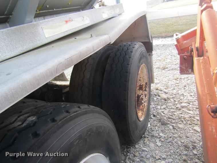 image for item DC4396 1978 shop built tank trailer