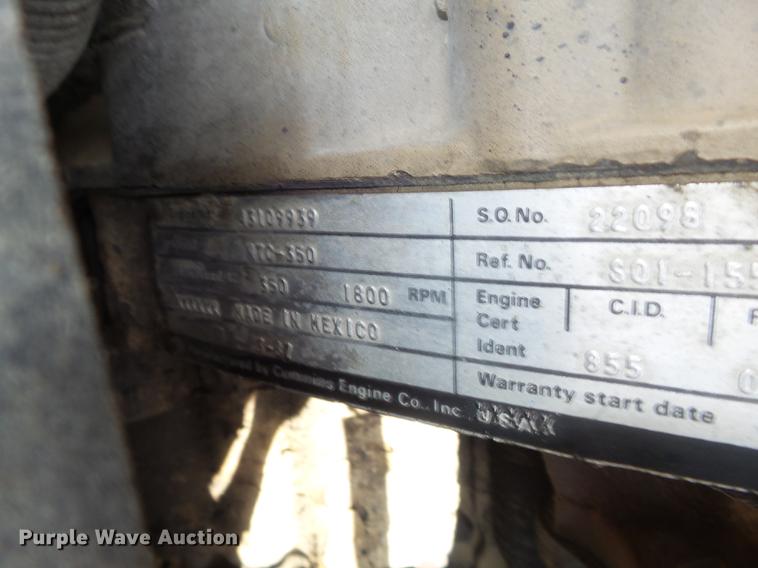 image for item DC7386 1987 Freightliner FLC-64T semi truck