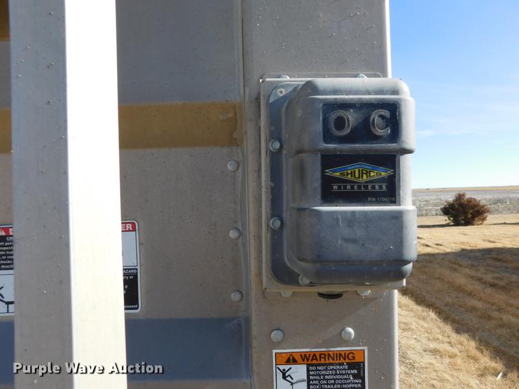 image for item DC8421 2013 Maurer double hopper bottom grain trailer